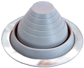 Grey Silicone Pipe Flashing